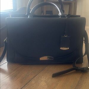 Kate Spade Black Leather Tote